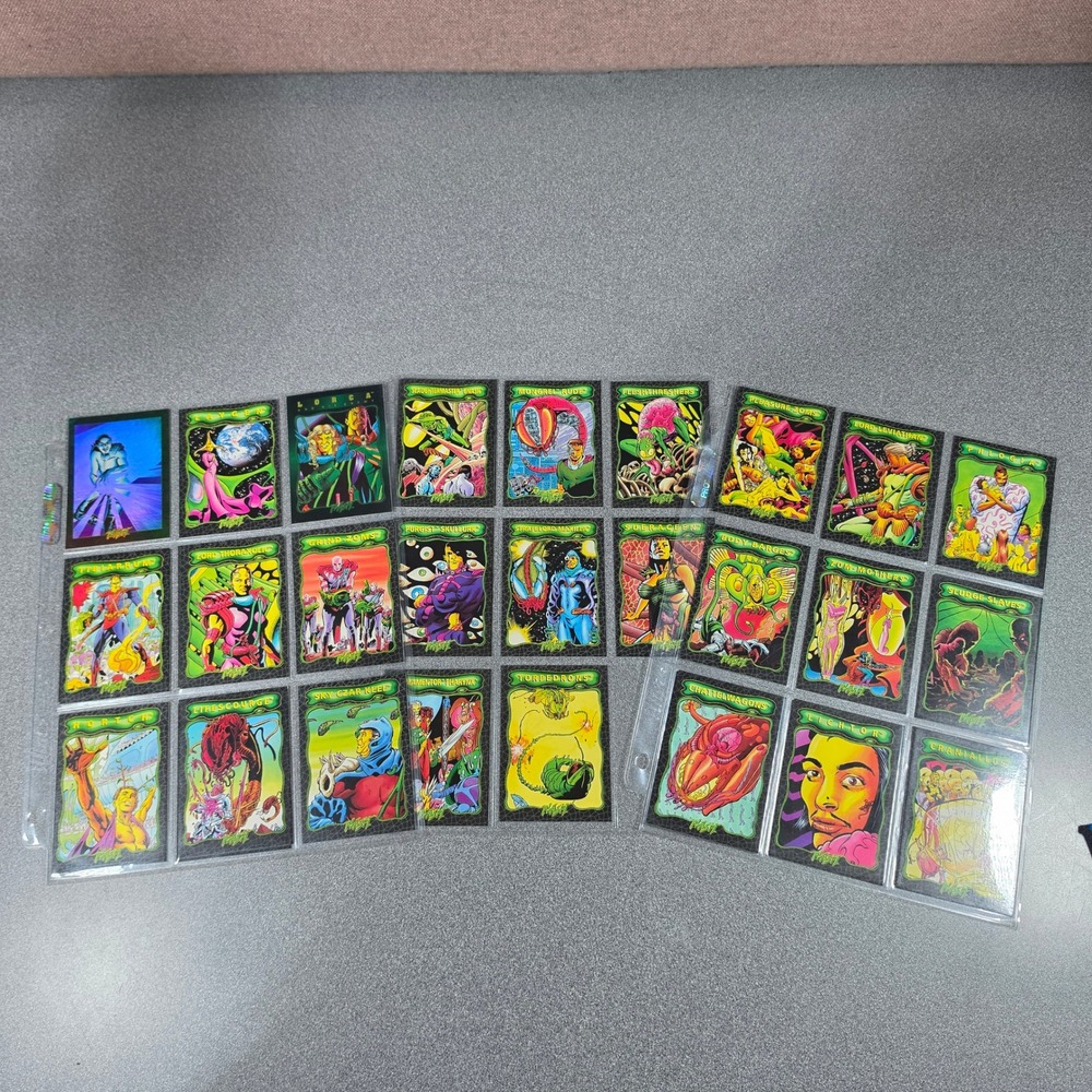 Defiant Plasm Trading Cards Lot 26 Cards 1993 Sci-Fi‎ Comic Art Excellent Mixed